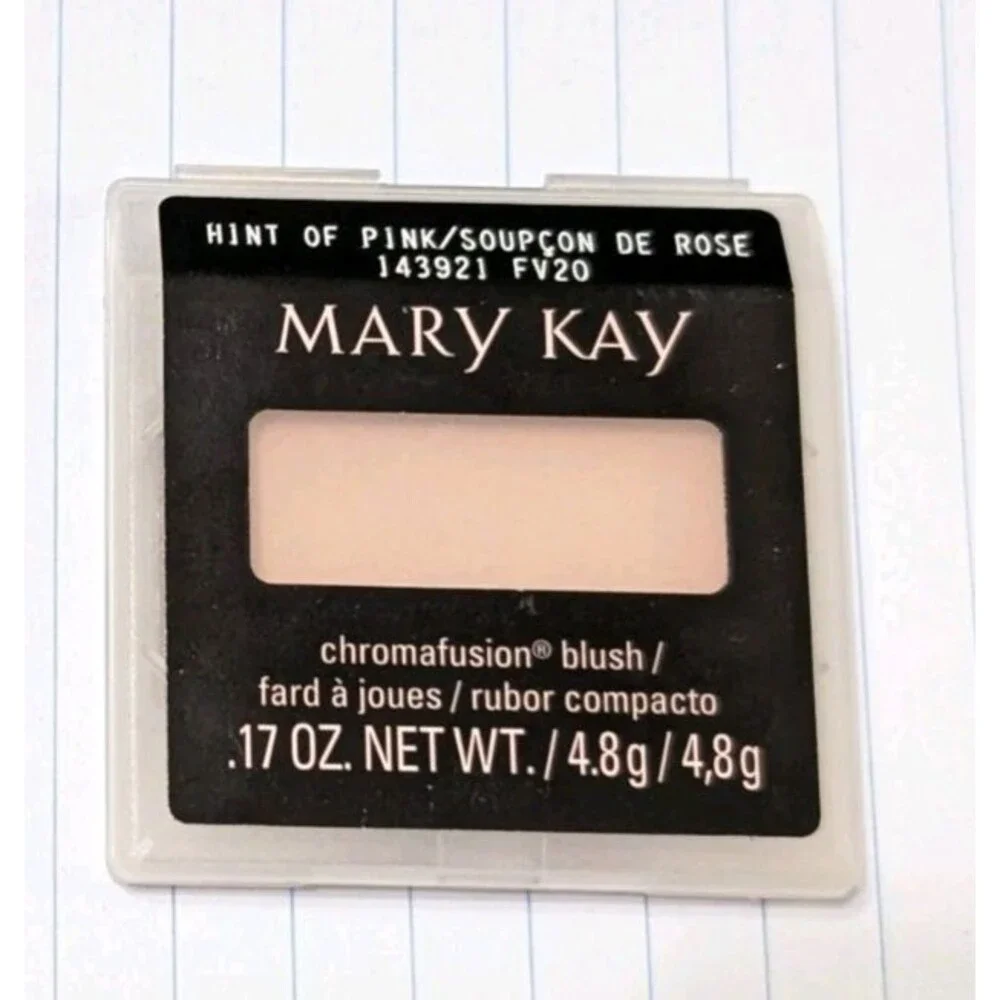 Mary Kay Chromafusion Blush Hint of Pink 143921 .17 oz FAST SHIP Discontinued
